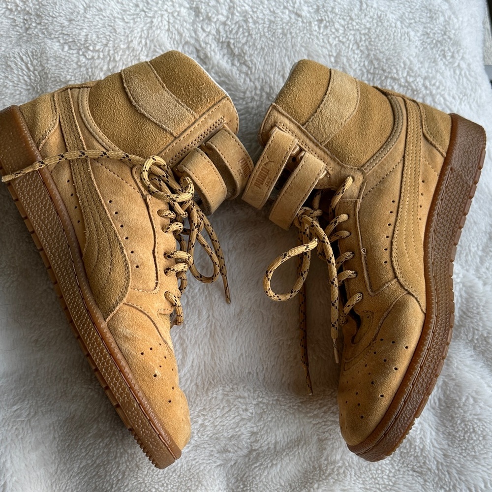 Puma Camel Suede High-Tops